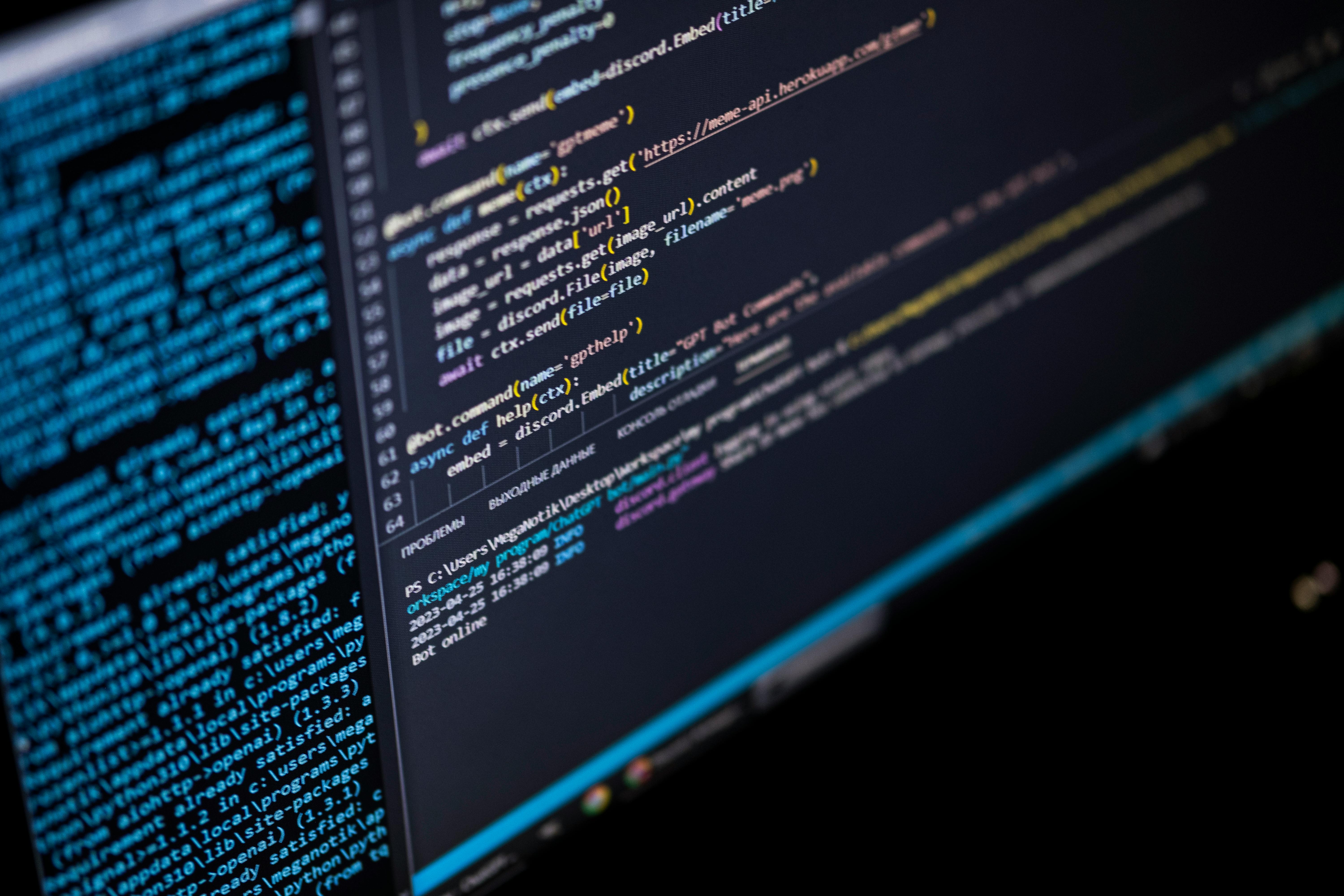 Code examples and UI development for technical documentation